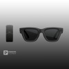 Ray-Ban Display Глянцевый Чёрный с Прозрачно-Серыми Линзами